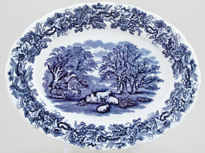 Meat Dish or Platter small c1950s